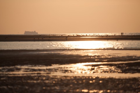 Houlgate, Plage