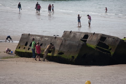 Landing beaches, Arromanches Les Bains
