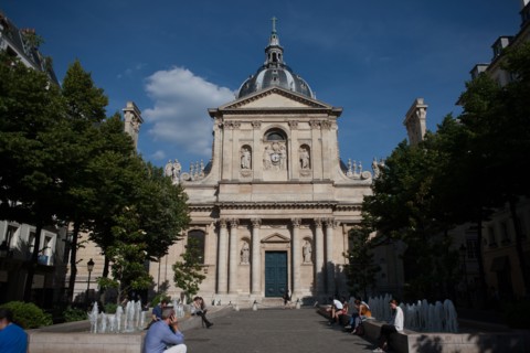 Place De La Sorbonne, Facade De La Chapelle De La Sorbonne