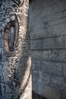 Quai Francois Mitterrand (Quai Des Tuileries) Berges de Seine, Arbre Grave De Messages D'Amour