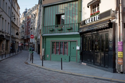 Rue Galande, corner of the rue Saint-Julien-le-Pauvre