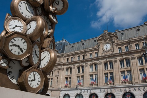 Gare Saint Lazare, Cour Du Havre