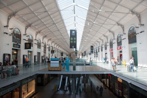 Shopping center in Paris