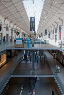 Shopping center in Paris
