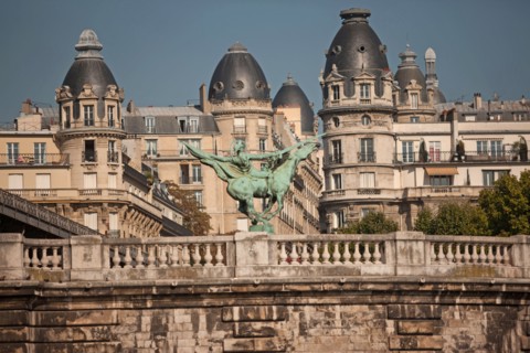 Seine, Pont De Bir Hakeim