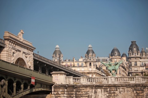 Seine, Pont De Bir Hakeim