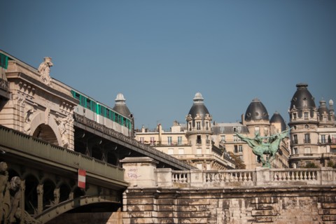 Seine, Pont De Bir Hakeim