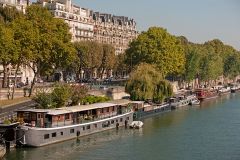 Seine, Avenue De New York Péniches AQuai