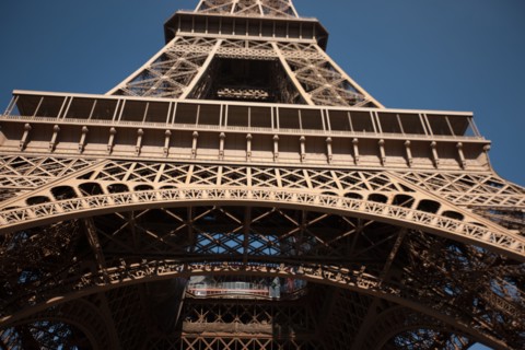 Tour Eiffel, Detail Des Motifs Au Niveau Du 1er Etage