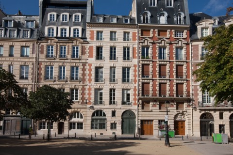 Ile de la Cité, Place Dauphine