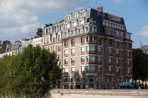 Ile de la Cité, Quai Des Orfevres Depuis Le Quai Des Grands Augustins