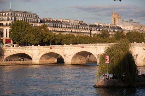 Ile De La Cite,Square Du Vert Galant