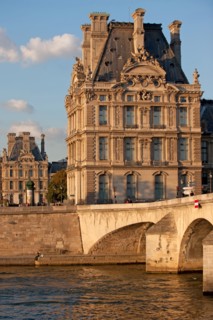 Pont du Carrousel Et Pavillon De Flore Du Musée du Louvre,