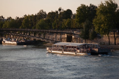 Passerelle Leopold Dedar Senghor Et Verriere Du Grand Palais,
