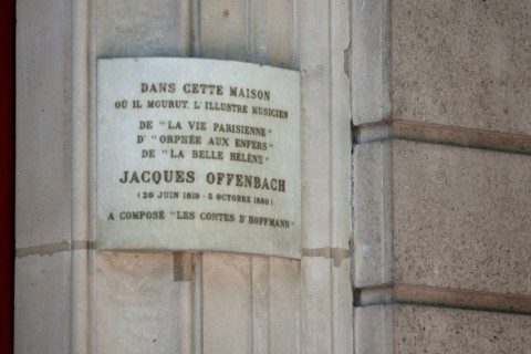 8 boulevard des Capucines, Immeuble Ou Habita Jacques Offenbach