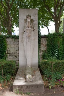 Cimetière du Montparnasse, Cenotaphe De Charles Baudelaire
