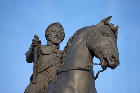 Pont Neuf, Statue d'Henri IV