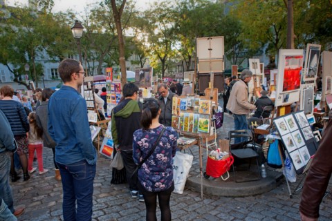 Montmartre, Place Du Tertre