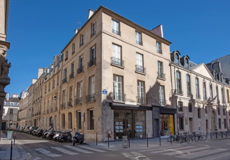 The Marais historic district in Paris