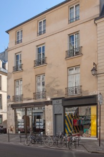 The Marais historic district in Paris