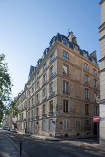 The Ile Saint-Louis in Paris