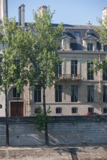 The Ile Saint-Louis in Paris