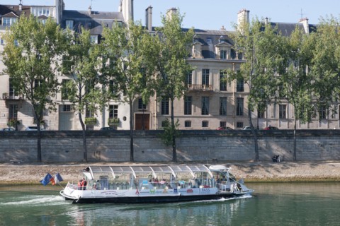 The Ile Saint-Louis in Paris