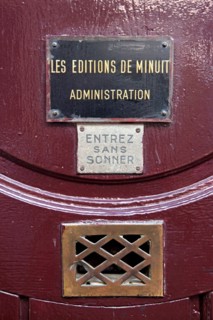 6 rue Bernard Palissy, Editions De Minuit