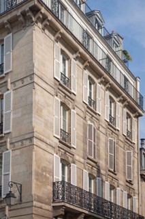 Building where Jean-Paul Sartre lived