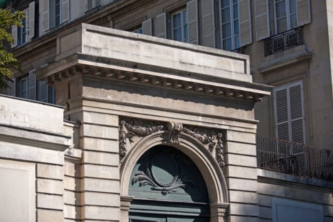 50 rue De Vaugirard, Porche De L'Hôtel Particulier De Madame De La Fayette