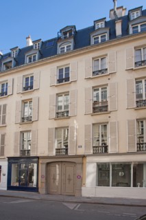 28 rue Jacob, Immeuble Ou vécut Colette Et Willy