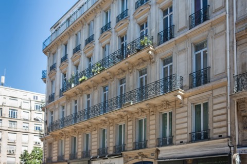 Building where lived Gustave Flaubert