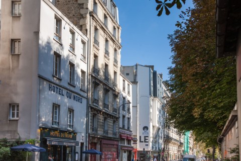 Canal Saint Martin, Hôtel Du Nord