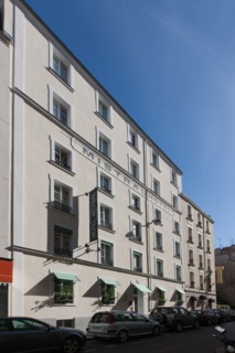 24 rue Cels, Hôtel Mistral où vécurent Sartre et Beauvoir