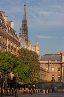 The Sainte Chapelle in Paris
