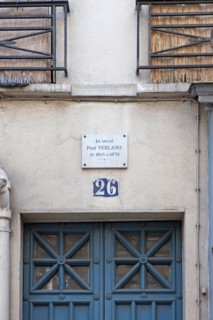 26 rue Lecluse, Verlaine y vécut