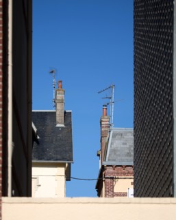 Détail architectural à Cabourg