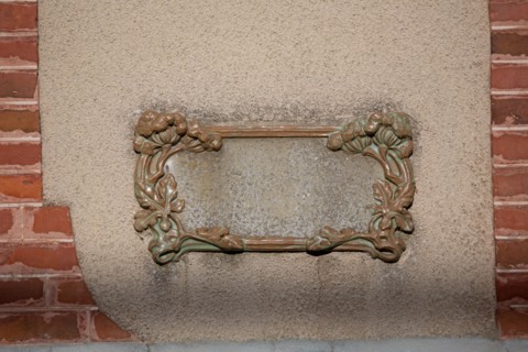 Détail architectural à Cabourg