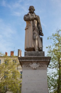 Lyon, Statue de Joseph Marie Jacquard
