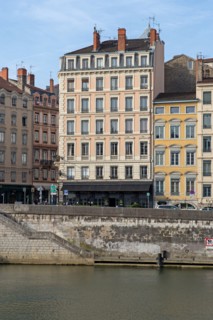 Lyon, façades Quai de Bondy