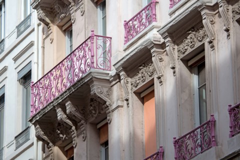 Lyon, façades Quais de Saône