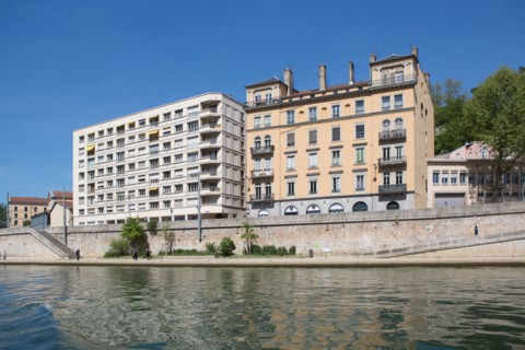 Lyon, quai Saint-Vincent