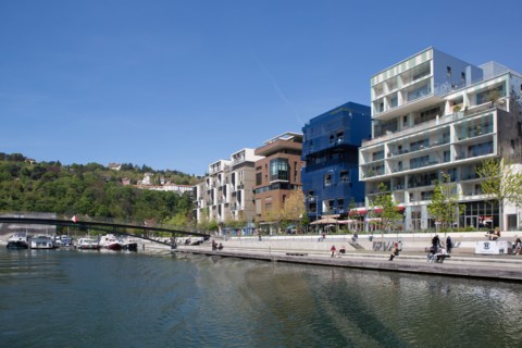 Lyon, quartier Confluence