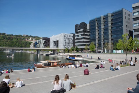 Lyon, quartier Confluence