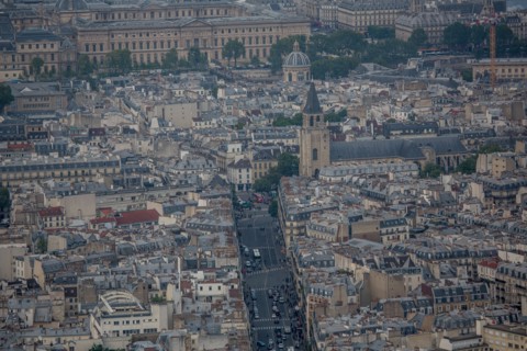 Paris, vue aerienne