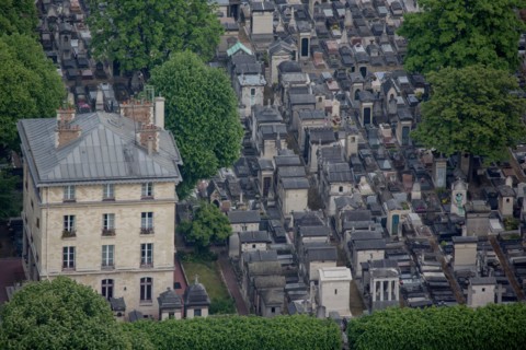 Paris, aerial view