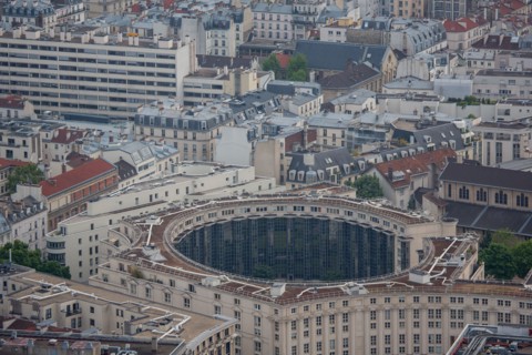 Paris, vue aérienne