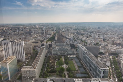 Paris, vue aérienne