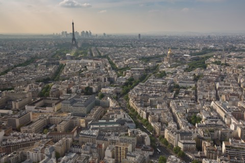 Paris, vue aerienne