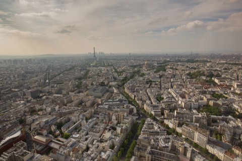 Paris, vue aerienne